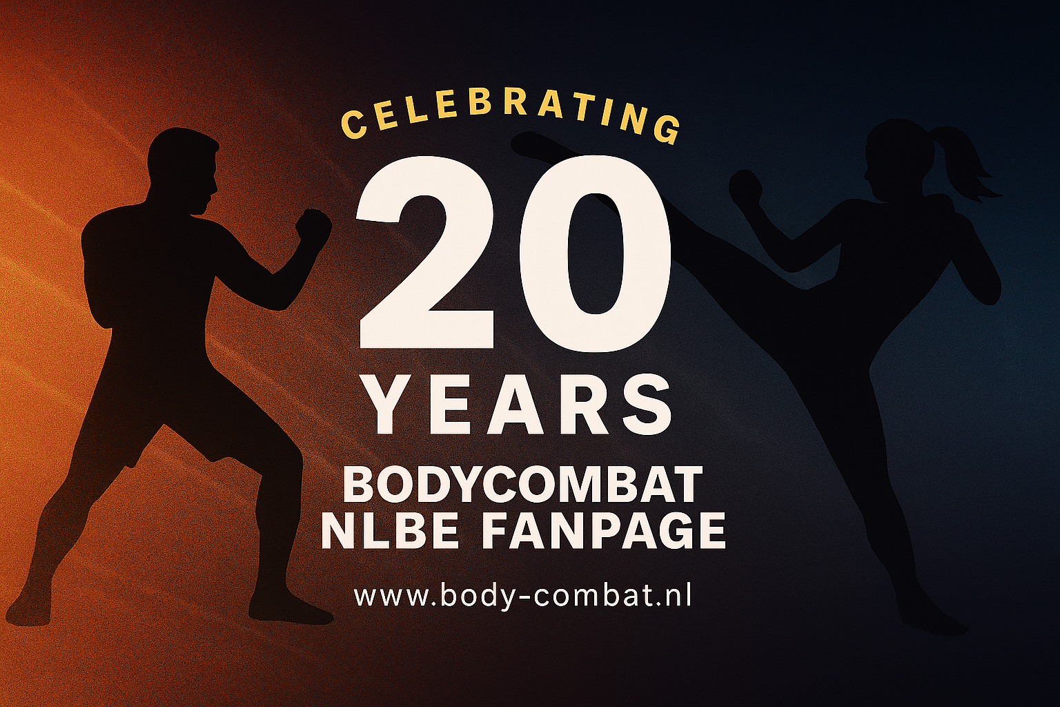 BODYCOMBAT NLBE Fanpage - 20 jaar op 1 maart 2026